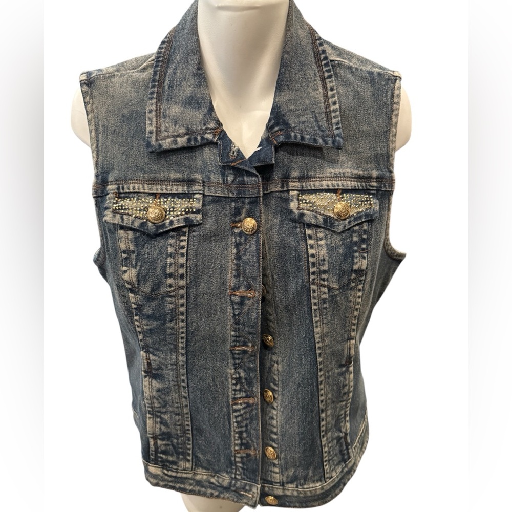 Back in the Saddle Denim Vest‎